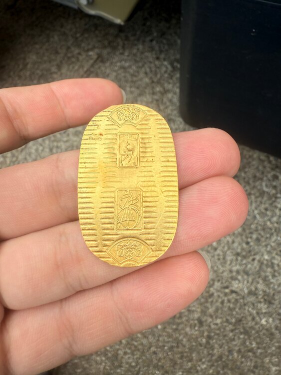 徳力11.25g小判（金・貴金属）の商品画像 - 査定依頼日：2025年5月24日 - 最高査定価格：183,000円