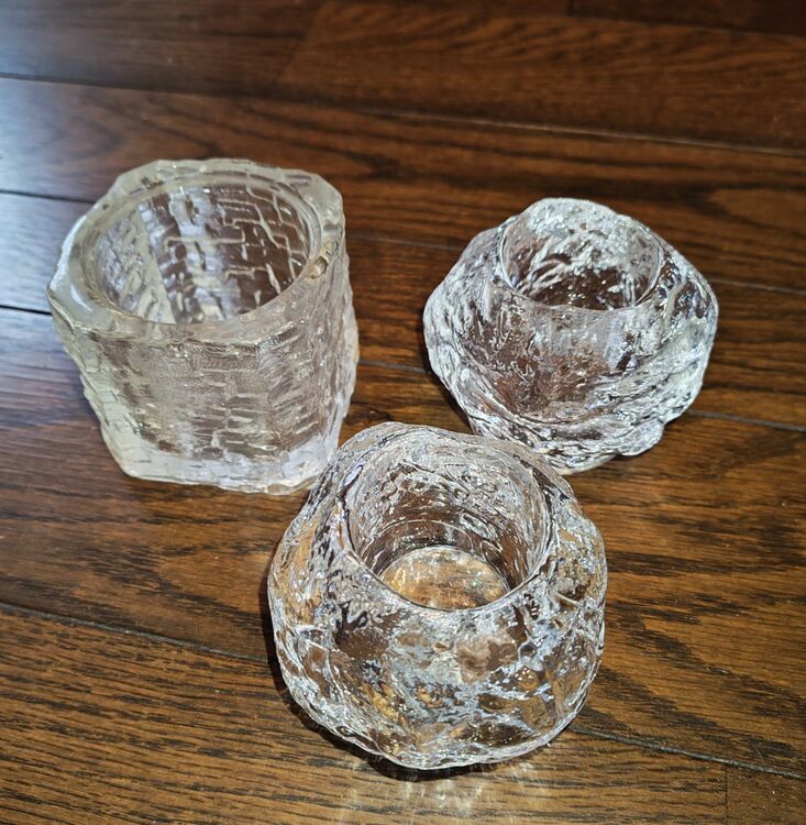 北欧　KOSTA BODA クリスタルキャンドルホルダー•ライター入れ（美術品・骨董品）の商品画像 - 査定依頼日：2025年11月23日 - 最高査定価格：1,000円