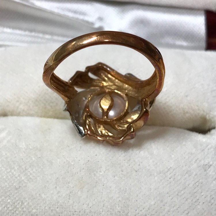 真珠の指輪（宝石）の商品画像 - 査定依頼日：2022年12月4日 - 最高査定価格：30,000円