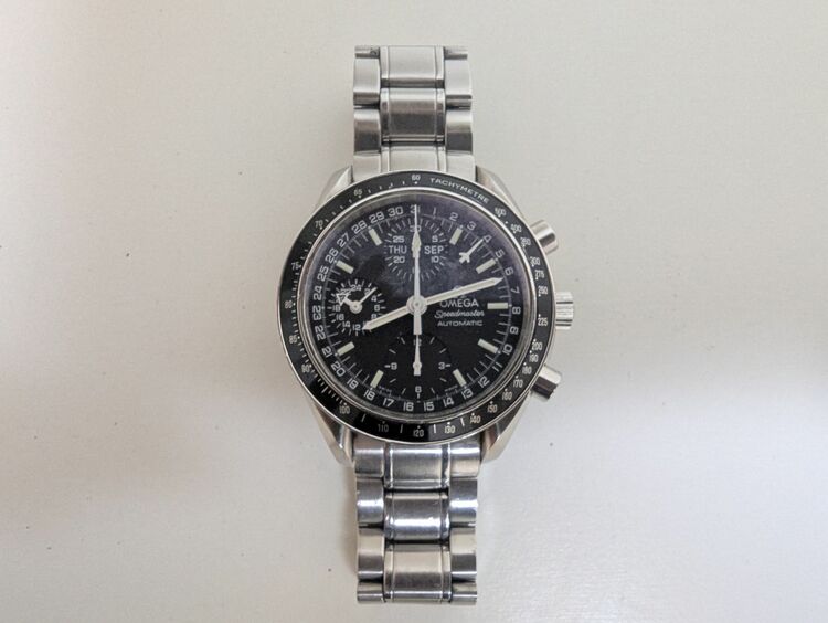 オメガ スピードマスター オメガ スピードマスターAマーク40 コスモス Ref.3520.50（高級時計）の商品画像 - 査定依頼日：2025年9月5日 - 最高査定価格：300,000円