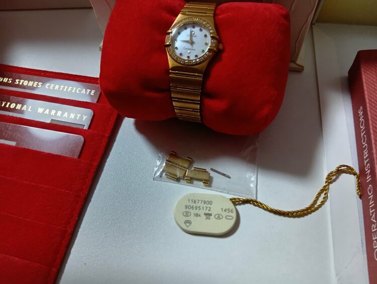 オメガ コンステーション 18k（高級時計）の商品画像 - 査定依頼日：2026年1月31日 - 最高査定価格：1,300,000円