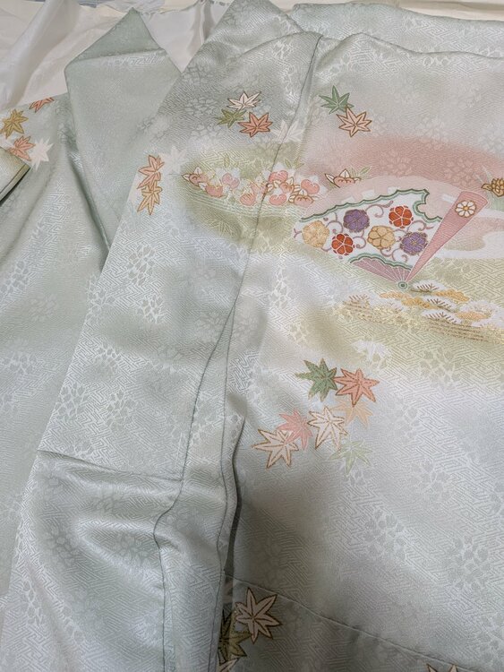 訪問着（着物）の商品画像 - 査定依頼日：2026年8月27日 - 最高査定価格：1,000円