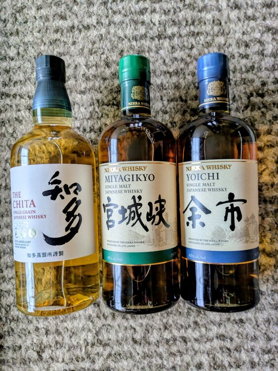 SUNTORY 知多・宮城峡・余市（お酒）の商品画像 - 査定依頼日：2026年7月9日 - 最高査定価格：10,000円