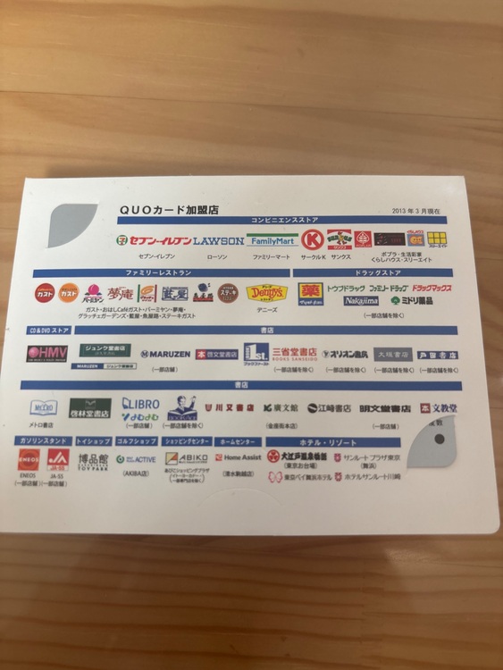 2012年度視聴率2冠達成記念 テレビ朝日QUOカード（チケット・金券）の商品画像 - 査定依頼日：2025年9月7日 - 最高査定価格：350円