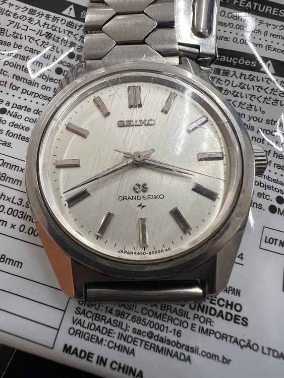 セイコー グランドセイコー 4420900（高級時計）の商品画像 - 査定依頼日：2026年1月13日 - 最高査定価格：330,000円