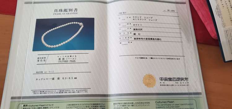 ネックレス（宝石）の商品画像 - 査定依頼日：2023年5月20日 - 最高査定価格：50,000円