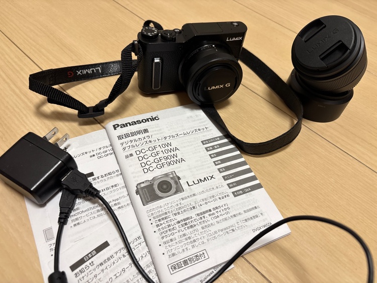 LUMIX DC-GF10 ダブルレンズキット ブラック（カメラ）の商品画像 - 査定依頼日：2026年3月27日 - 最高査定価格：30,000円