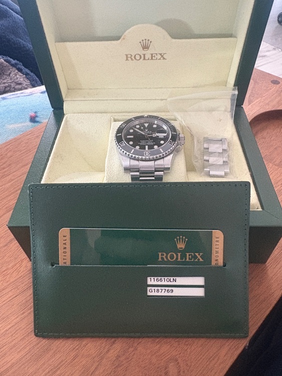 ロレックス サブマリーナー 116610LN（高級時計）の商品画像 - 査定依頼日：2025年7月20日 - 最高査定価格：1,700,000円