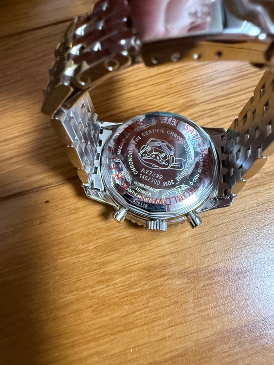 ブライトリング ナビタイマー A222BPrn（高級時計）の商品画像 - 査定依頼日：2025年9月17日 - 最高査定価格：1,600,000円