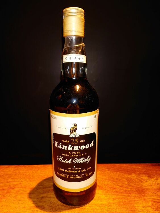 リンクウッド25Y（お酒）の商品画像 - 査定依頼日：2025年7月10日 - 最高査定価格：43,000円
