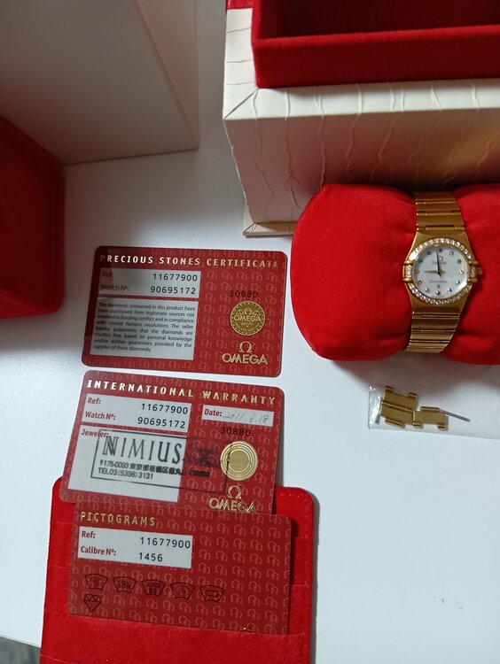 オメガ コンステーション 18k（高級時計）の商品画像 - 査定依頼日：2026年1月31日 - 最高査定価格：1,300,000円