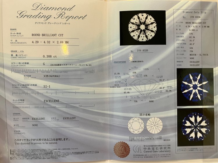 ダイヤモンドシライシ　婚約指輪　結婚指輪（金・貴金属）の商品画像 - 査定依頼日：2023年2月1日 - 最高査定価格：38,000円