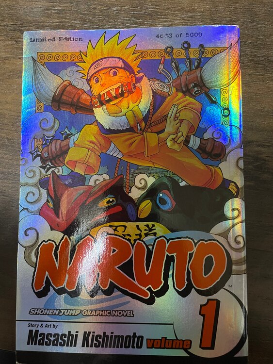 ナルト1巻　リミテッドエディション（古本）の商品画像 - 査定依頼日：2025年5月3日 - 最高査定価格：35,000円