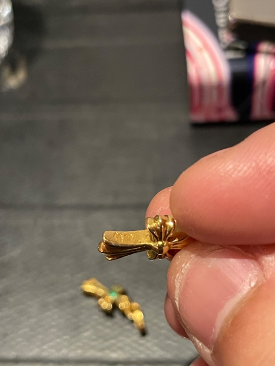 クロムハーツ　ベイビーファットチャーム22K.22kPAVEエメラルド（金・貴金属）の商品画像 - 査定依頼日：2026年3月15日 - 最高査定価格：700,000円