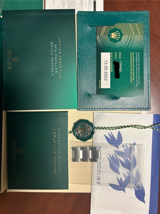 ロレックス シードゥエラー 126660（高級時計）の商品画像 - 査定依頼日：2025年9月10日 - 最高査定価格：1,870,000円