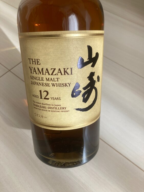 山崎12年（お酒）の商品画像 - 査定依頼日：2025年2月25日 - 最高査定価格：19,000円