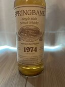 スプリングバンク1974 プライベートボトリング（お酒）の商品画像 - 査定依頼日：2024年12月19日 - 最高査定価格：110,000円