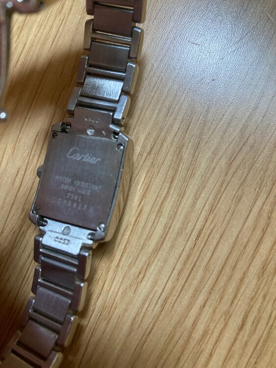 カルティエ タンク cc708177（高級時計）の商品画像 - 査定依頼日：2025年5月11日 - 最高査定価格：330,000円