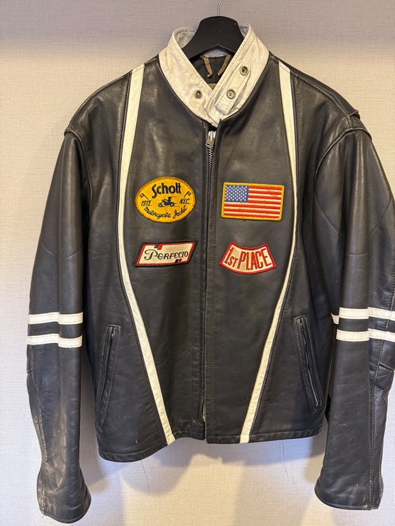 SCHOTT 80’s シングルライダースジージャン（古着・ファッション）の商品画像 - 査定依頼日：2025年8月7日 - 最高査定価格：6,000円