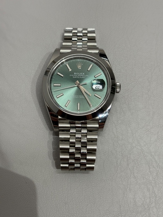 デイトジャスト41 ジュビリーブレス　ミントグリーン（高級時計）の商品画像 - 査定依頼日：2025年12月10日 - 最高査定価格：1,700,000円