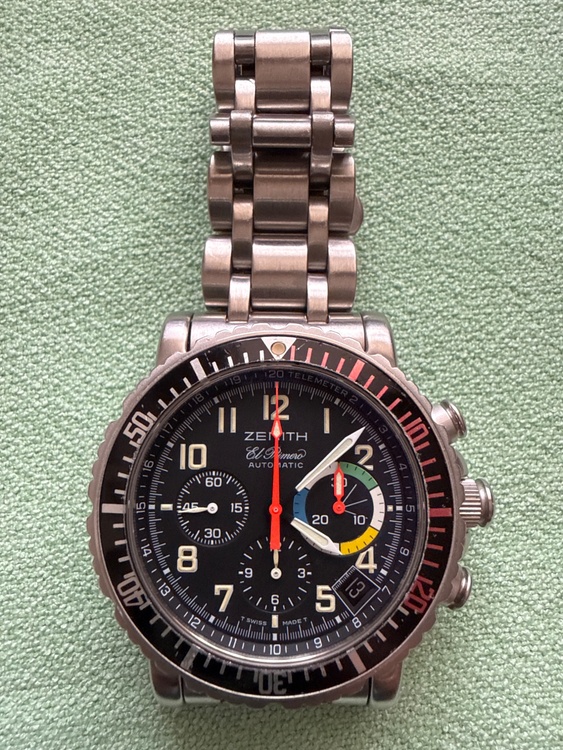 ゼニス エルプリメロ 02.0480.40（高級時計）の商品画像 - 査定依頼日：2026年2月27日 - 最高査定価格：580,000円