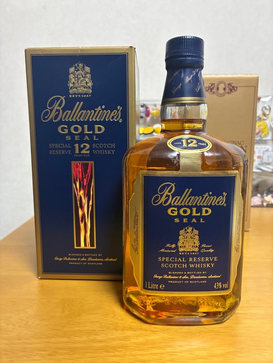 Ballantine’s Gold Seal 12 Years（お酒）の商品画像 - 査定依頼日：2026年1月8日 - 最高査定価格：2,500円