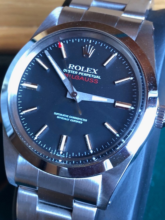 ロレックス ミルガウス ref.101（高級時計）の商品画像 - 査定依頼日：2025年6月8日 - 最高査定価格：4,000,000円