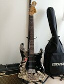 ストラトキャスター(黒)　MADE IN JAPAN　ビンテージ（ピアノ・楽器・PA機材）の商品画像 - 査定依頼日：2026年9月18日 - 最高査定価格：32,000円