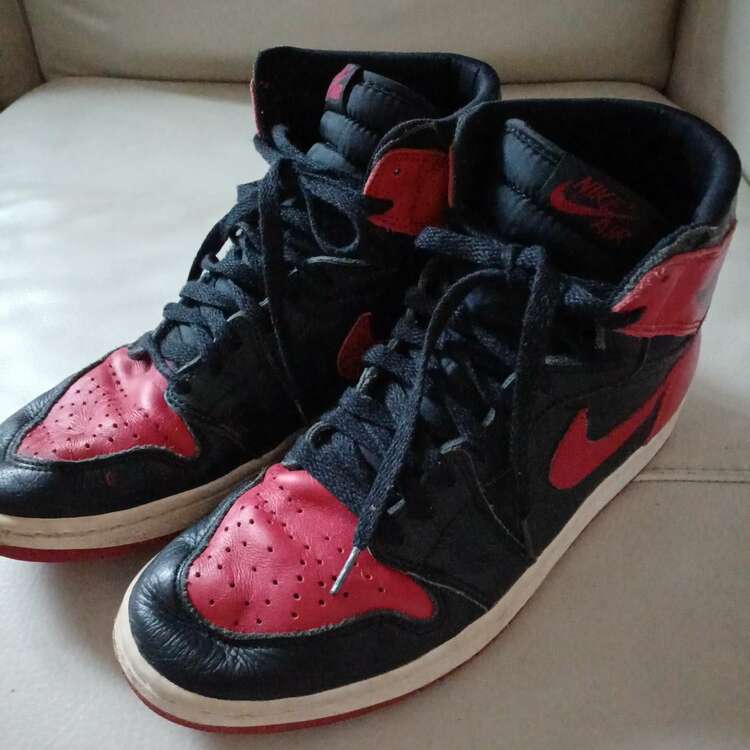 エアジョーダンバスケットシューズ（古着・ファッション）の商品画像 - 査定依頼日：2025年5月24日 - 最高査定価格：14,000円