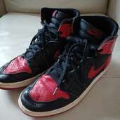 エアジョーダンバスケットシューズ（古着・ファッション）の商品画像 - 査定依頼日：2025年5月24日 - 最高査定価格：14,000円