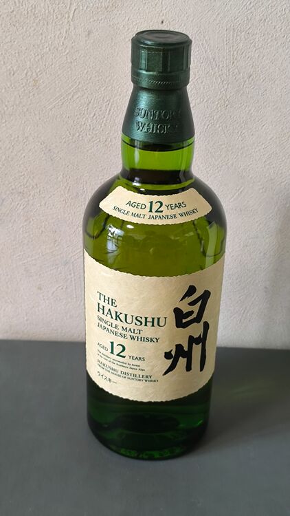 サントリー　白州　12年（お酒）の商品画像 - 査定依頼日：2025年6月20日 - 最高査定価格：18,500円
