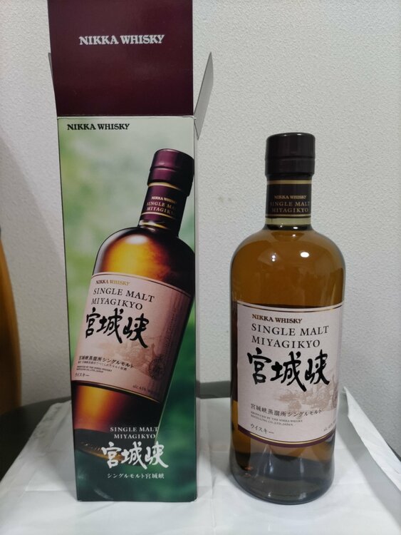 宮城峡（お酒）の商品画像 - 査定依頼日：2026年9月28日 - 最高査定価格：3,500円