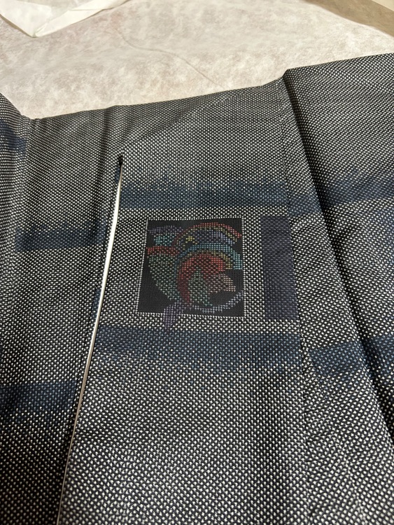 大島紬（着物）の商品画像 - 査定依頼日：2025年9月28日 - 最高査定価格：5,000円