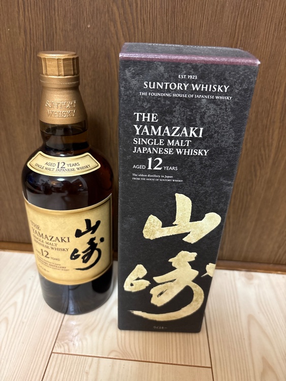 ウイスキー サントリー山崎 （お酒）の商品画像 - 査定依頼日：2026年4月14日 - 最高査定価格：19,500円