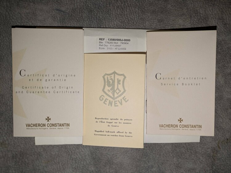 ヴァシュロン・コンスタンタン 腕時計（高級時計）の商品画像 - 査定依頼日：2026年3月2日 - 最高査定価格：3,000,000円