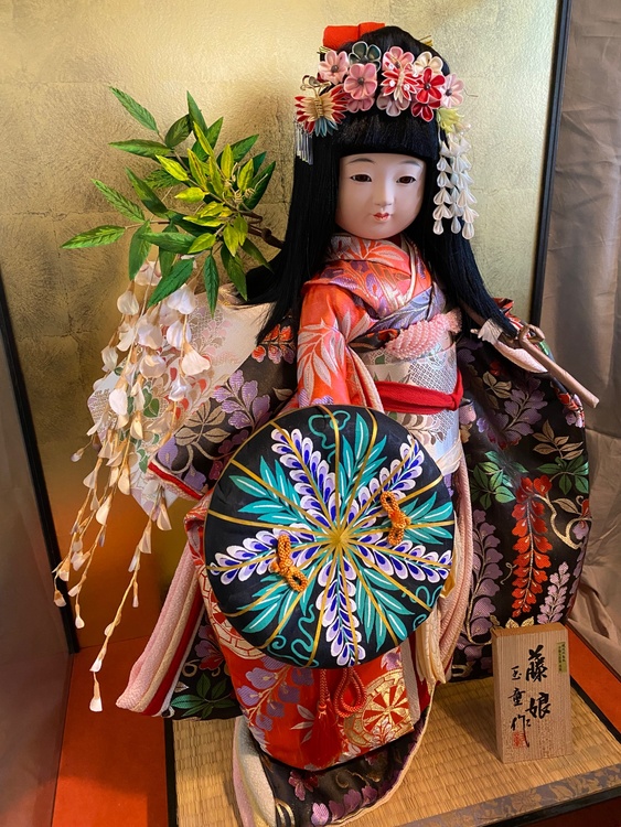 藤娘（美術品・骨董品）の商品画像 - 査定依頼日：2026年4月26日 - 最高査定価格：100,000円