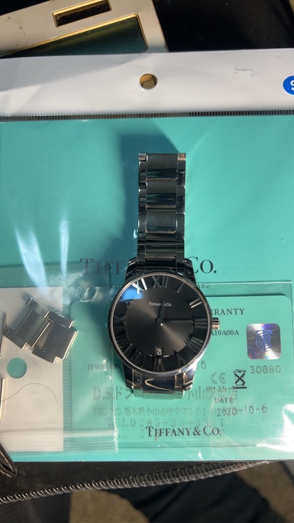 ティファニーアトラスドーム（高級時計）の商品画像 - 査定依頼日：2026年3月21日 - 最高査定価格：30,000円