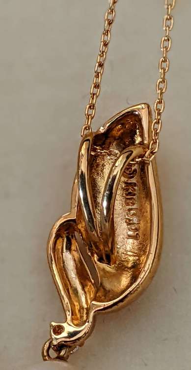 タサキ K18  真珠 ダイヤモンドネックレス YG パールダイヤモンド （金・貴金属）の商品画像 - 査定依頼日：2023年1月7日 - 最高査定価格：30,000円