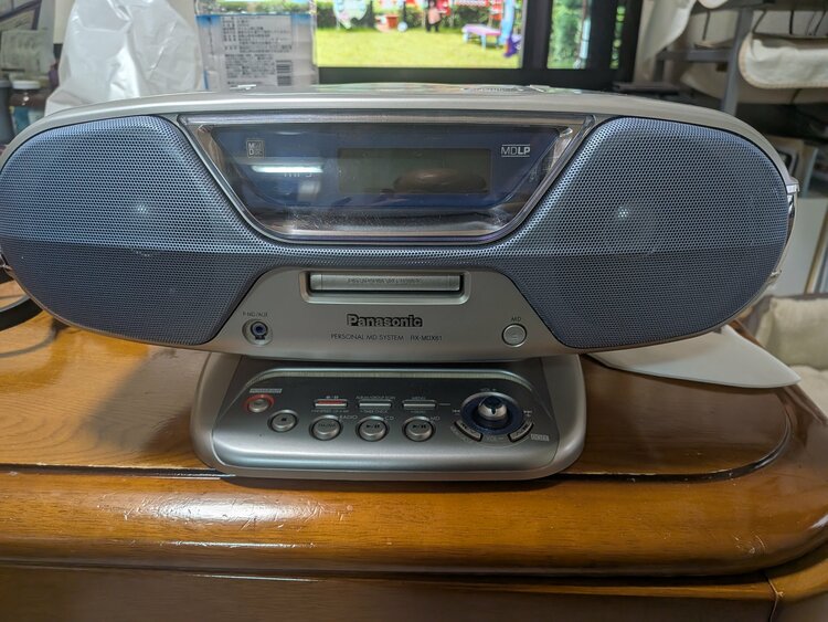 Panasonic RX-MDX61（オーディオ・スピーカー）の商品画像 - 査定依頼日：2026年5月14日 - 最高査定価格：2,000円