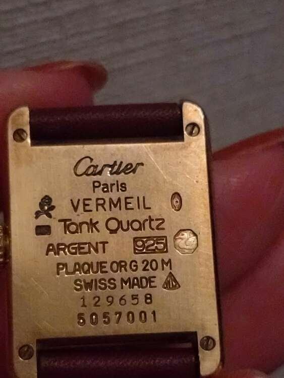 カルティエ タンク （高級時計）の商品画像 - 査定依頼日：2025年3月21日 - 最高査定価格：250,000円
