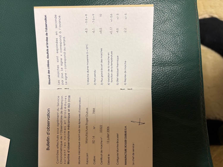 ロジェ・デュブイ その他 G3（高級時計）の商品画像 - 査定依頼日：2025年12月6日 - 最高査定価格：1,000,000円