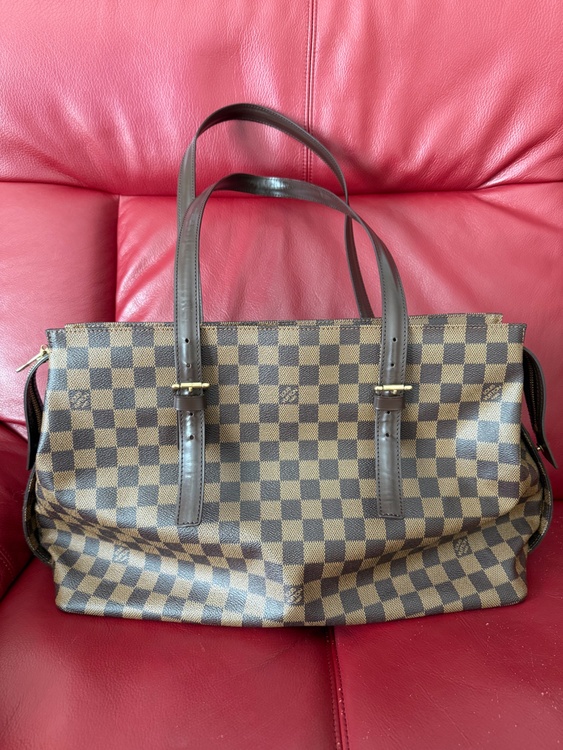 ダミエ　ボストンバック（ブランドバッグ）の商品画像 - 査定依頼日：2026年2月18日 - 最高査定価格：120,000円