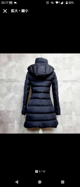 タトラスダウンコート（古着・ファッション）の商品画像 - 査定依頼日：2026年1月29日 - 最高査定価格：100,000円