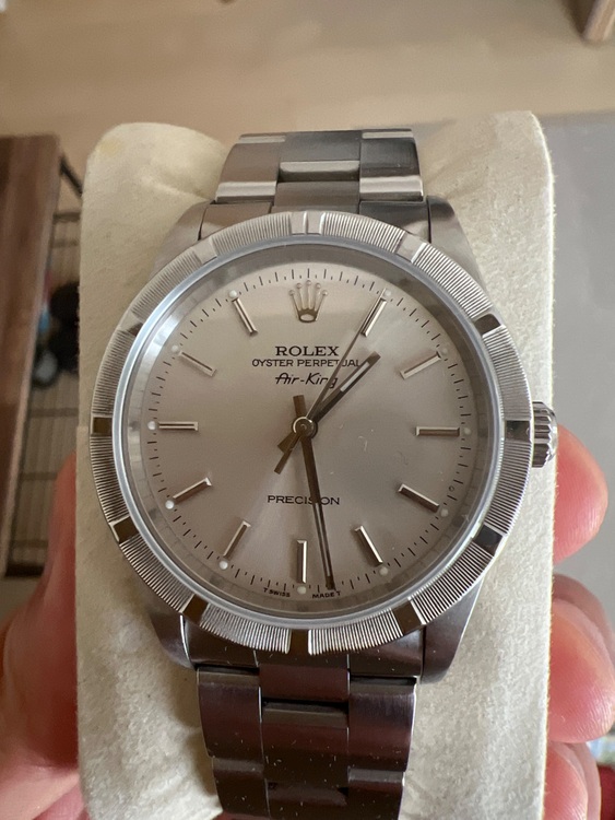 ロレックス　オイスターパーペチュアル（高級時計）の商品画像 - 査定依頼日：2025年6月22日 - 最高査定価格：480,000円