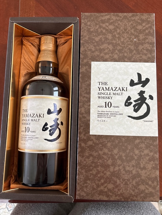 ウイスキー サントリー山崎（お酒）の商品画像 - 査定依頼日：2026年5月24日 - 最高査定価格：29,500円