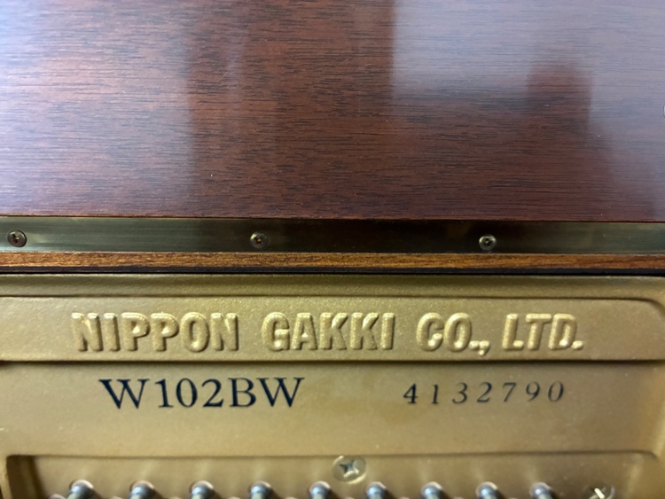 YAMAHA W102BW 1985年製（ピアノ・楽器・PA機材）の商品画像 - 査定依頼日：2026年5月7日 - 最高査定価格：55,000円