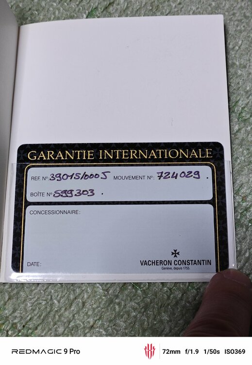 ヴァシュロン コンスタンタン その他 39015/000J-（高級時計）の商品画像 - 査定依頼日：2026年3月29日 - 最高査定価格：1,200,000円