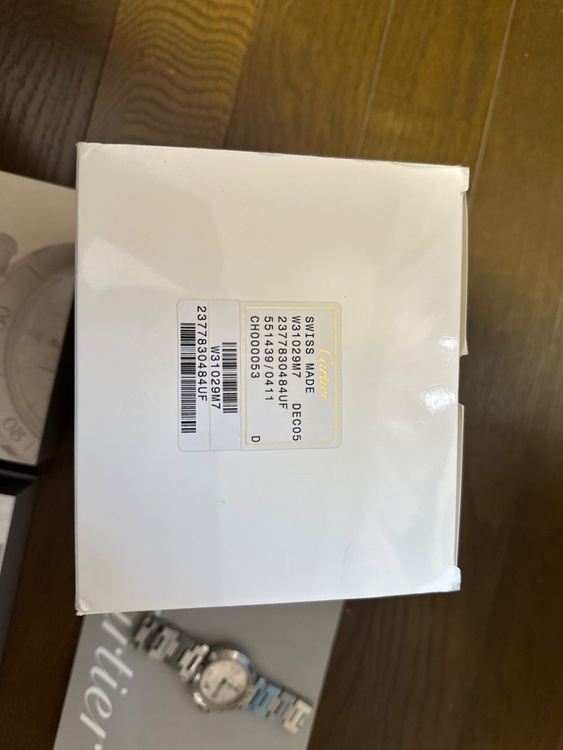 カルティエ パシャ（高級時計）の商品画像 - 査定依頼日：2026年8月22日 - 最高査定価格：330,000円
