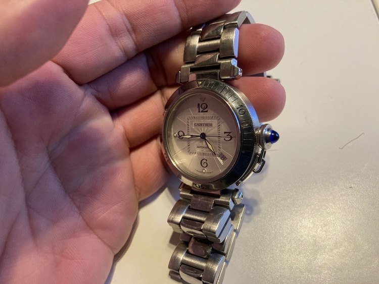 カルティエ パシャ （高級時計）の商品画像 - 査定依頼日：2026年3月12日 - 最高査定価格：350,000円