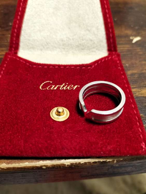 カルティエc2リング A08688（金・貴金属）の商品画像 - 査定依頼日：2023年8月30日 - 最高査定価格：60,000円